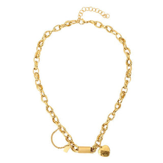 Heartened Chunky Necklace | Gold