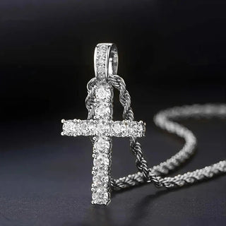 Cross necklace | Gold