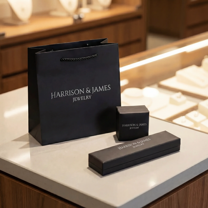 Gold Emerald Vertical Hoop Earrings