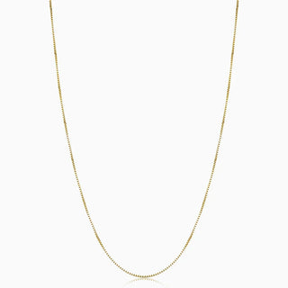 Bodega Box Necklace | Gold